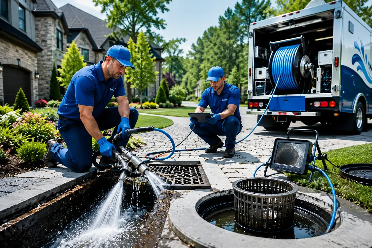 Local outdoor drain cleaning professionals in Sheboygan Falls, WI