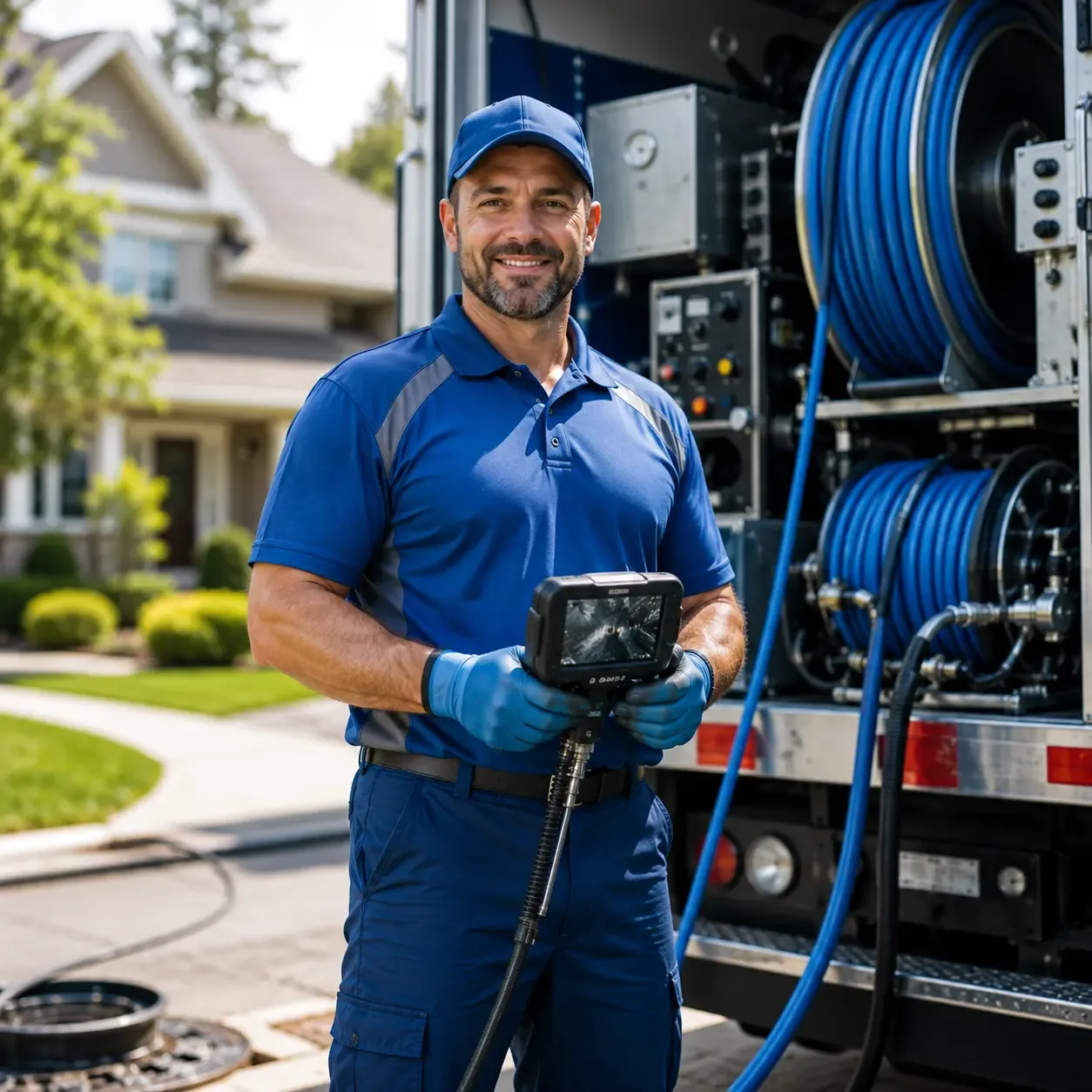 Local outdoor drain cleaning specialists in Sheboygan Falls, WI